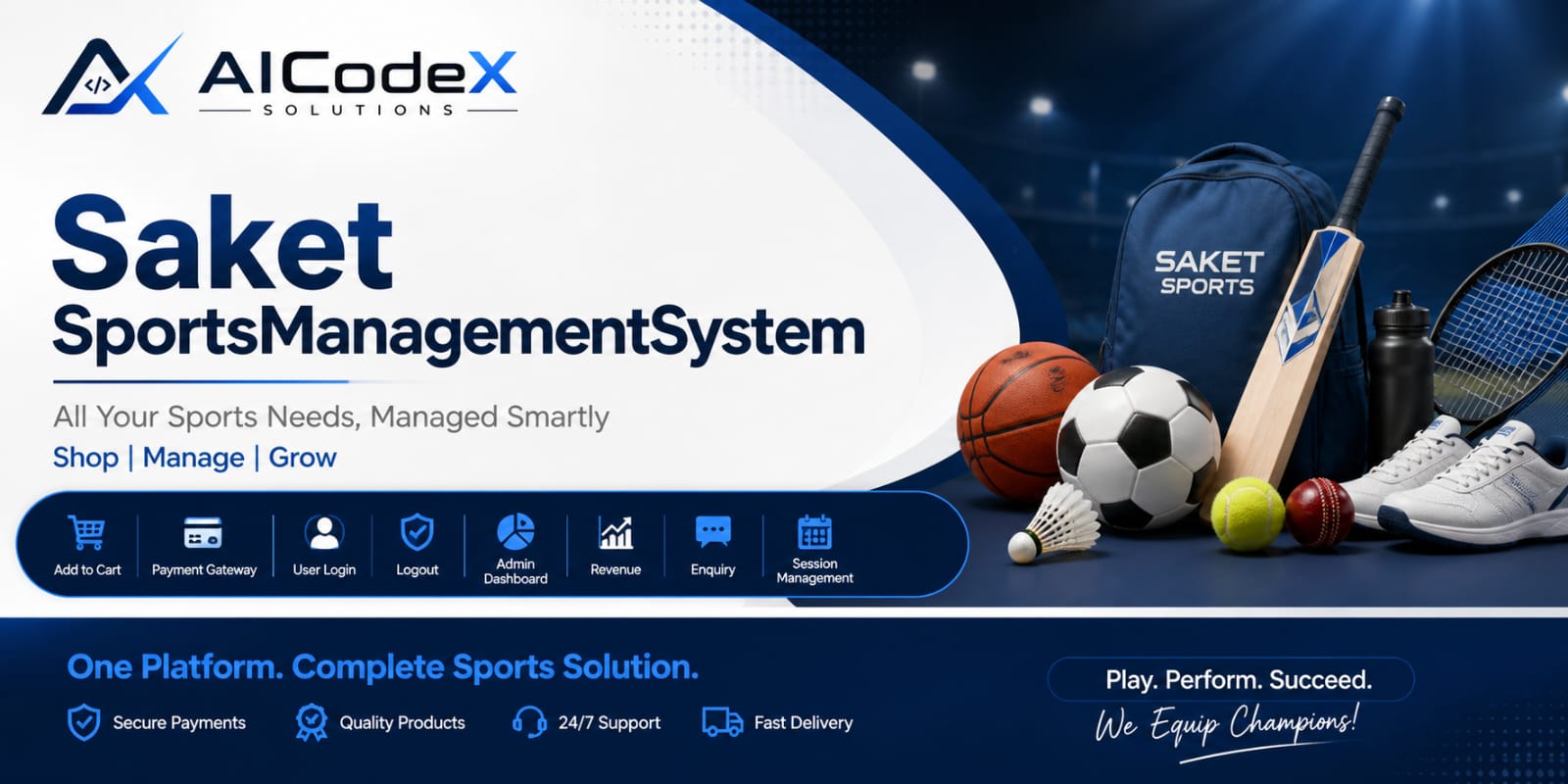 Saket Sports Management System